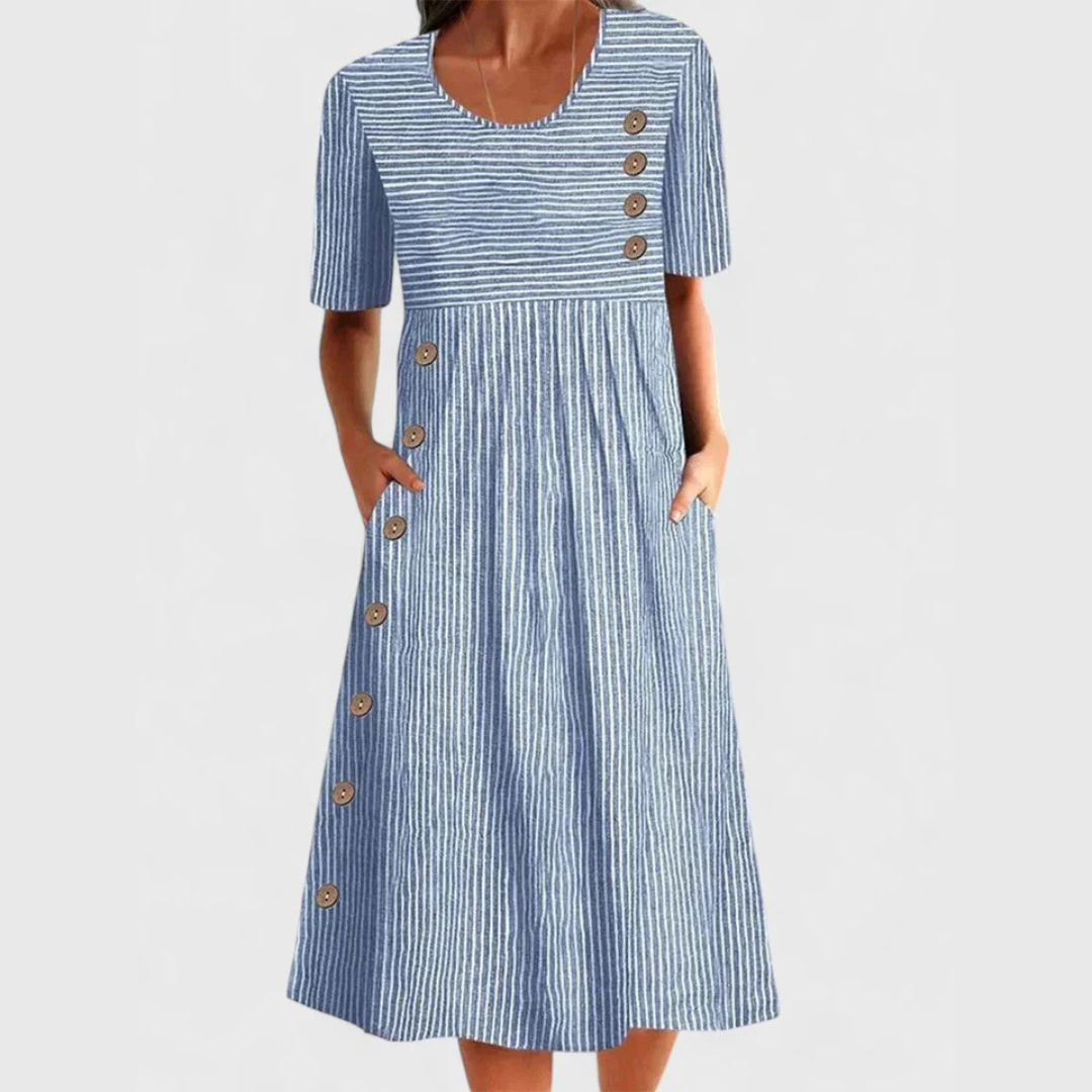 Nikita™ Striped Midi Dress