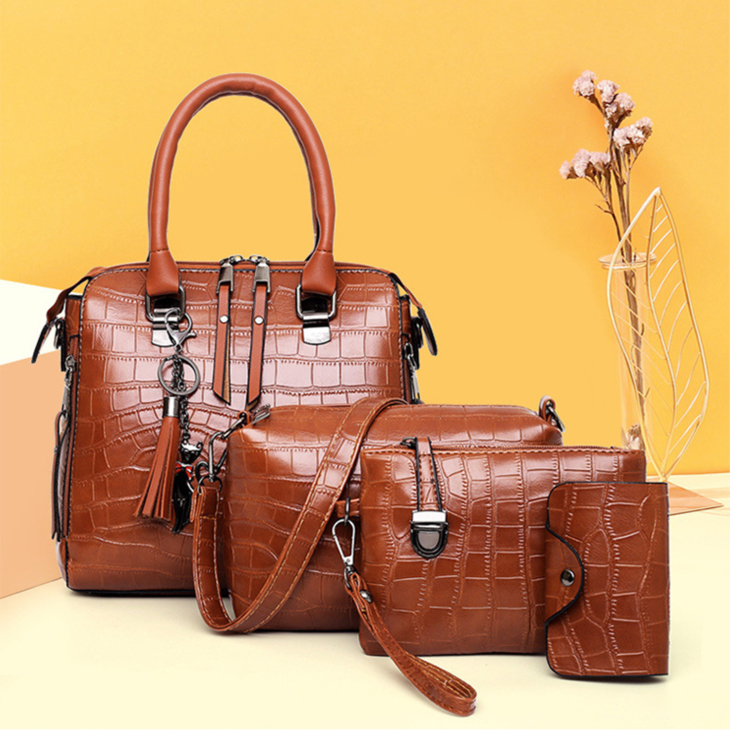 Evelyn - Everyday Elegance 4-Piece Bag Set