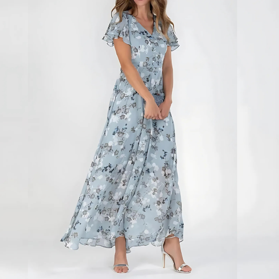 Mary | Glamorous Tummy Flattering Dress