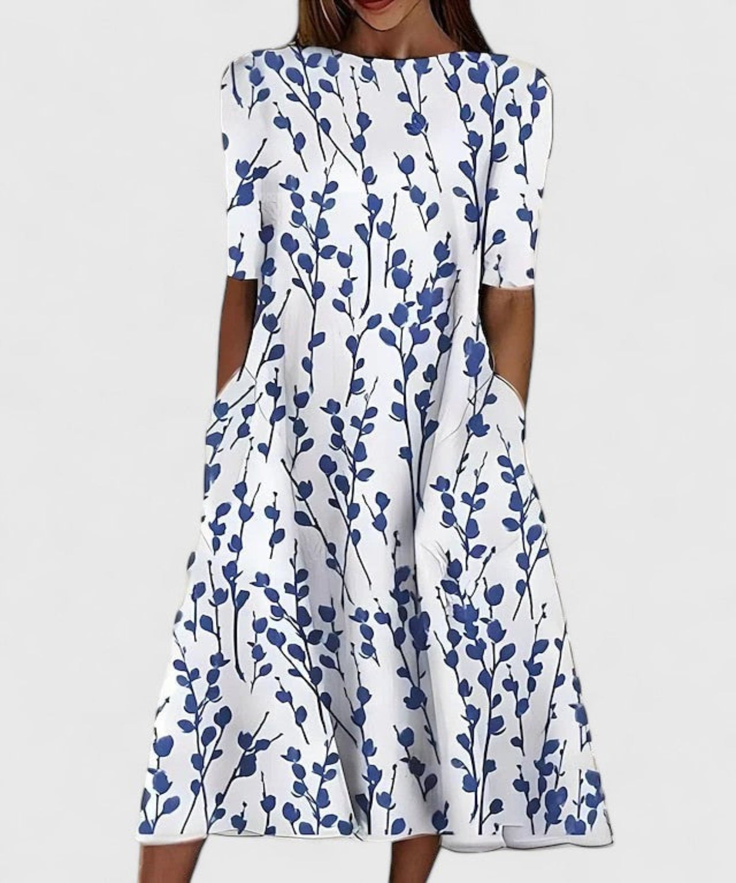 Cianna | Elegant Midi Dress