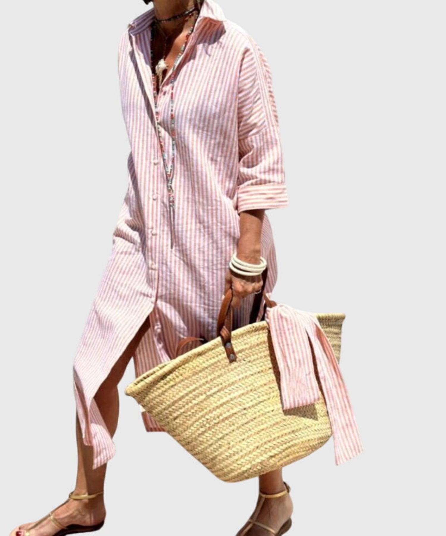 Amber | Classic Striped Dress